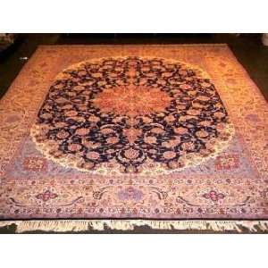  10x13 Hand Knotted Isfahan/Esfahan Persian Rug   139x103 