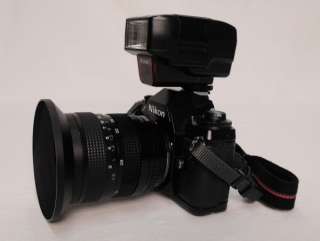 NIKON F 301 35mm SLR Film Camera SB23 Speedlight 40mm  