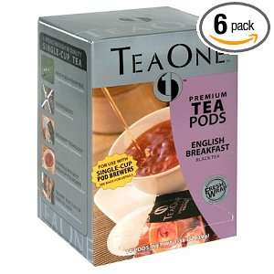 Java One English Breakfast Tea In Home Pods, 14 Count Pods (Pack of 6 