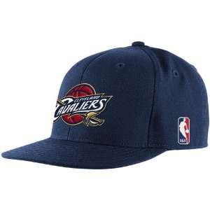 Cleveland Cavaliers Adidas Fitted Logo Hat (Navy) 73/4  