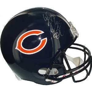 Bernard Berrian Chicago Bears Autographed Full Size Helmet 