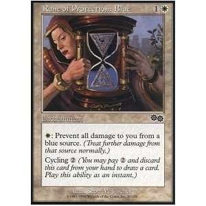  Magic the Gathering   Rune of Protection Blue   Urzas 