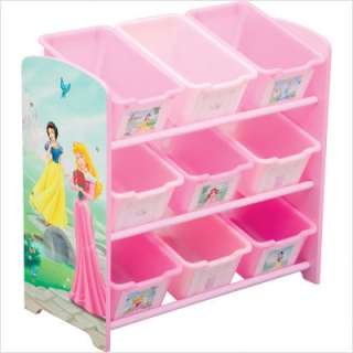 Delta Childrens Products Disney Princess 9 Bin Toy Organizer 