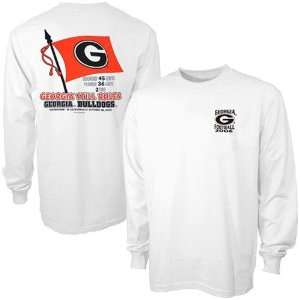  Georgia Bulldogs White Georgia Still Rules Long Sleeve T 