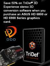   3d experience with purchase of amd radeon hd 6800 series graphic card