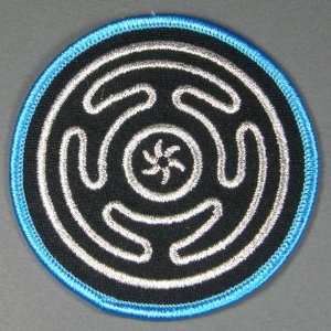  3 Hecates Wheel Embroidered Cloth Patch, PA14 