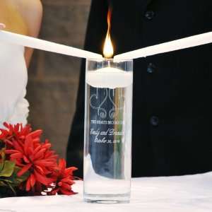  Whimsical Hearts Floating Unity Candles
