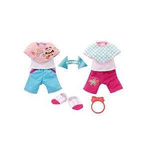Baby Alive Cute and Cozy Reversible Outfit Medium (fits Whoopsie Doo 