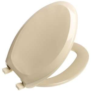   Series Plastic Toilet Seat with Hex Tite Bolt System, Elongated, Bone