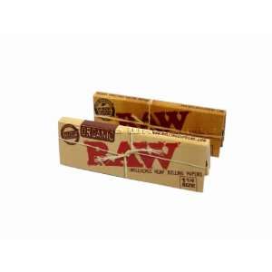   Rolling Papers + RAW Natural Unrefined 1¼ Rolling Papers 1 of Each