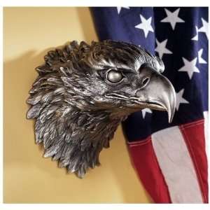  Xoticbrands 10 Classic Pewter Bald American Eagle Head 