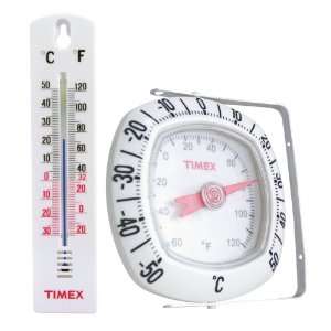  Timex TX1024 Two Pack Thermometer for Window and Wall 
