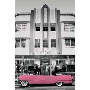  Pink Cadillac by Unknown 24x36