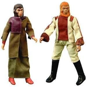   Planet Of The Apes Retro Cloth Dr Zaius & Zira Set Of 2 Toys & Games