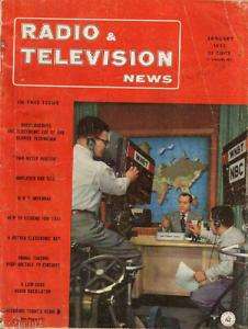 Vintage Radio & Television News magazine, January 1953  