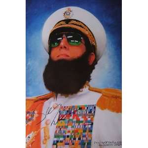  THE DICTATOR AUTOGRAPHED MOVIE POSTER + COA Everything 