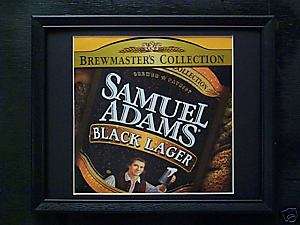 SAMUEL ADAMS BLACK LAGER BEER SIGN #408  