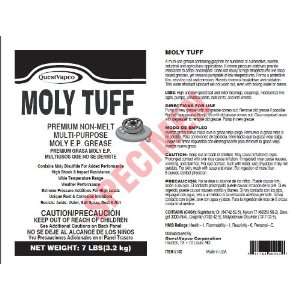  Moly Tuff Premium Non Melt Grease   Case