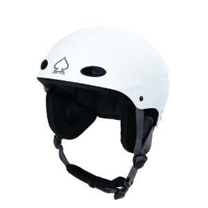  Ace Freecarve Snowboard Helmet in Matte White Sports 