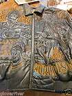 Rare SCARFACE Black Leather Embroidered Jacket