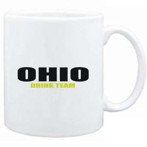 Mug White  Ohio DRINK TEAM  Usa States  Sports 