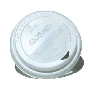   Paper Cup Lids  Universal Size (White) 