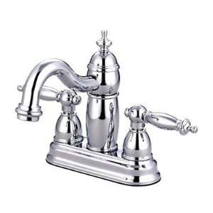 Elements of Design Charlevoix Centerset Bathroom Faucet with Templeton 