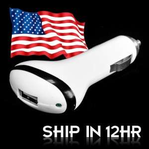 10W iPad 2 iPod, iPhone wall +Car Charger+usb data sync charger cable 