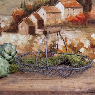 Antique Style Shabby Style Chic Wire Basket Home Decor  