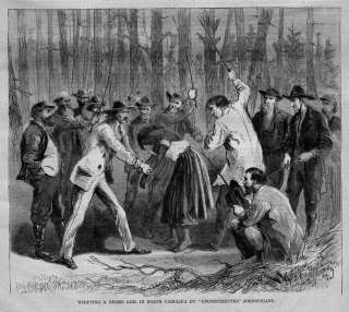 WHIPPING A NEGRO GIRL IN NORTH CAROLINA SLAVES, HISTORY  