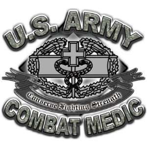  US Army Combat Medic Sticker 