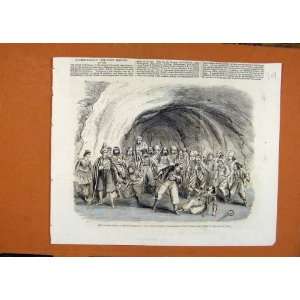    Cavern Scene Forty Thieves Lyceum C1860 London News