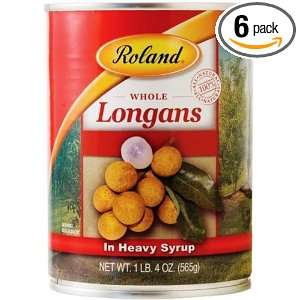 Roland Longans In Heavy Syrup, 20 Ounce Grocery & Gourmet Food
