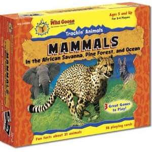    TRACKIN ANIMALS AFRICAN MAMMALS by Wild Goose Toys & Games