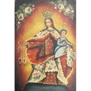  Our Lady of Mount Carmel Mt. Carmel Cuzco Oil Painting 