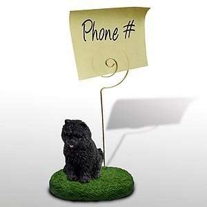  Chow Chow Note Holder (Black)