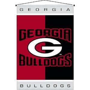  Georgia Bulldogs 29x45 Deluxe Wall Hanging Sports 
