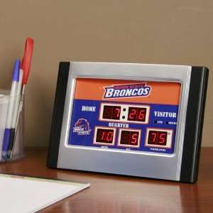  Boise State Broncos Alarm Clock Scoreboard Sports 