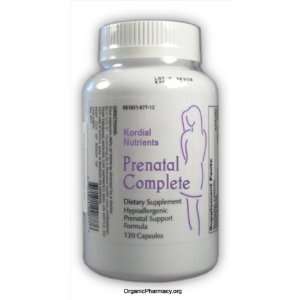 Prenatal Complete by Kordial Nutrients (120 Capsules 