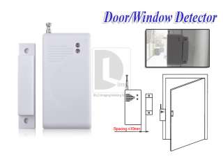 White 12V Door Window Magnet Sensor Detector For 99zone Autodial 