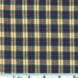  45 Wide Yarn Dyed Homespun Plaid Liam Blue Fabric By The 
