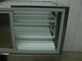 McCall 48 Glass Dry Bakery Donut Display Case 4 w/ 2 Stainless 