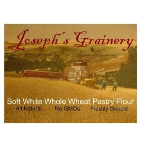 Josephs Grainery Soft White Whole Wheat Pastry Flour 8 lbs