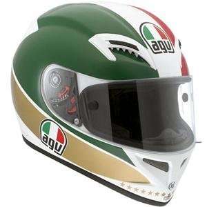  AGV Grid Giacomo Agostini Replica Helmet   Large/Green/Red 