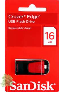 SanDisk Cruzer EDGE 16GB 16G USB Flash Pen Drive Stick  
