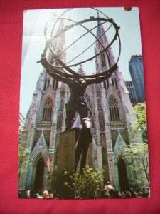ST PATRICKS CATHEDRAL 5TH AVE 52ND ST NYC NY POSTCARD  