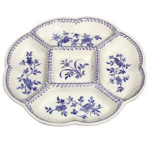 ANDREA BY SADEK Williamsburg Segmented Ceramic Serving Dish / Divided 