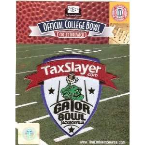  2012 TaxSlayer Gator Bowl Patch   Ohio State vs 