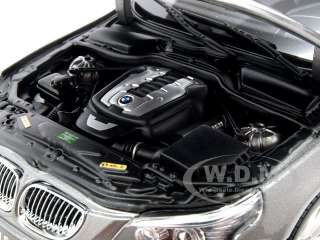   18 scale diecast model of BMW 550i E60 Grey die cast car by Kyosho