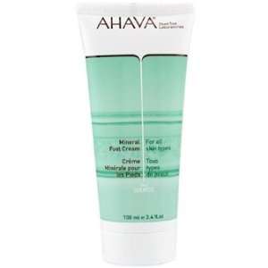  Mineral Foot Cream by Ahava for Unisex Foot Care Health 
